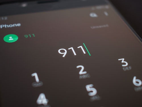 911 Phone Photo